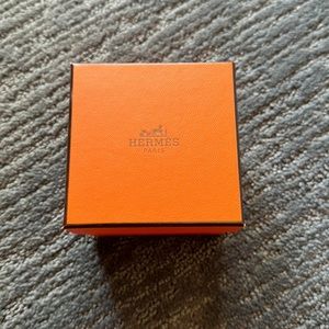 Hermes gift box with Ribbon  - good condition no rips or tears or discoloration